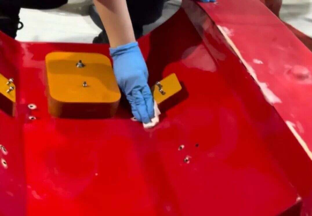 First Sanding